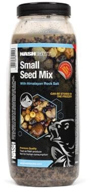 A4L Nash Bait Samenmischung, groß oder klein, 0,5 l oder 2,5 l, kleine Samenmischung 2,5 l