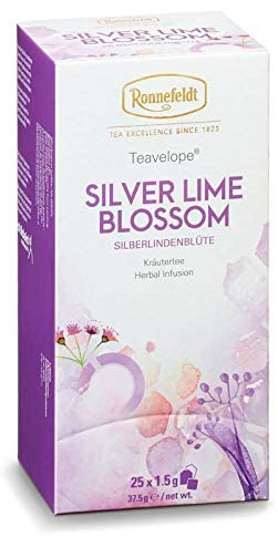 Ronnefeldt Teavelope 'Silver Lime Blossom' - Kräutertee, 25 Teebeutel, 37,5 g, Menge:2 Stück