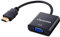 LinKAVEniR HDMI to VGA, Gold-Plated HDMI to VGA Adapter(Male to Female), 1080P HDMI to VGA Converter for Laptop/Desktop/Monitor/Projector/HDTV/HD Set-top Boxes, etc