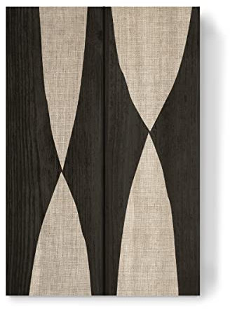 artboxONE Holzbild 30x20 cm Abstrakt Linen Collection - Kesha von Künstler TW Living
