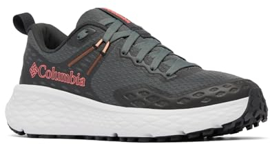 Columbia Women's Konos TRS, Low Rise Trekking and Hiking Shoes, Grill/Juicy, 7.5