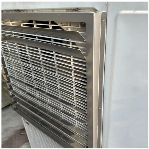 Cubierta Universal de Aire Acondicionado para Unidades Exteriores, Deflector de CA para Exteriores, Cubierta de Rejilla de ventilación, Pantalla de protección para Valla