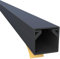 CILSON WDK1212SS 2700030 Kabelkanal Selbstklebend 12x12mm 10m, Schwarz - 10 Stück 1 m / 1000 mm, Kabelführung, Einfache Installation, Vorgestanzte Bohrlöcher
