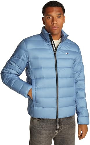 Tommy Jeans Herren Steppjacke Down Wasserabweisend, Blau (Colorado Blue), XL