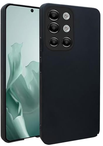 YANJIEER ESONG Hülle für OnePlus 8T Dünn hart PC Herren Handyhülle,Outdoor Stoßfest Kratzfeste Schlank Schutzhülle Backcover,Slim original Case für OnePlus 8T- Black