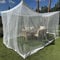 Rete per Zanzare per Patio 4.5 x 2.5 M | Dimensioni Molto Grandi e Tessuto Progettato per Esterni | Bianca Rete di Protezione contro Insetti per Gazebo, Veranda e Terrazza da Giardino