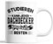 Dachdecker Tasse | Dachdecker werden nur die besten | Dachdecker Geschenk Männlichen Beruf Tasse Bauarbeiter Kaffeebecher lustig