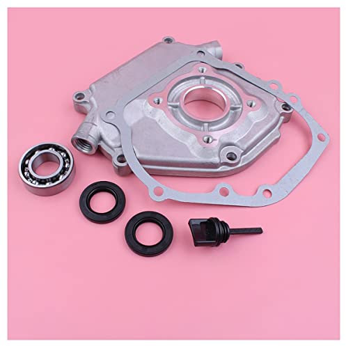 CHUIXISH Outdoor Power Tool Replacement Parts Crankcase Cover Gasket For GX160 GX200 GX 160 200 5.5HP 6.5HP Crank Bearing Oil Seal Dipstick Lawn Mower Engine Part for in Patio Lawn Garden Tool Parts