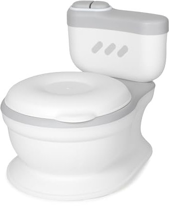 Toral Orinal Bebe 2 años Musical Acolchado. Inodoro portatil handy potty. Ayuda al aprendizaje de bebés y niños. Perfecto como orinal o baño. Con sonido incluido. +18m Modelo Poopy
