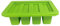 Ornament Schablone Fondant Lagerung Formen 4 Formbutter Silikon-Lagerung mit Tablett große die Kuchenform mit Deckel Backform Zahlen 8 (Green, One Size)