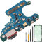 ZHUROUPU USB Charging Port Replacement Compatible with for Samsung Galaxy Note 10 N970F, USB Type C Dock Connector Restore Fast Charging Microphone/Headphone Jack Replacement Board with Repair Tools