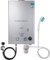 Furvveerr 12L Calentador de Agua a Gas LPG Calentador de Agua a Gas Butano 24KW Calentador de Agua de Gas Licuado de Petróleo sin Tanque,para Baño/Cocina/Autocaravana/Camping/Al Aire Libre etc.