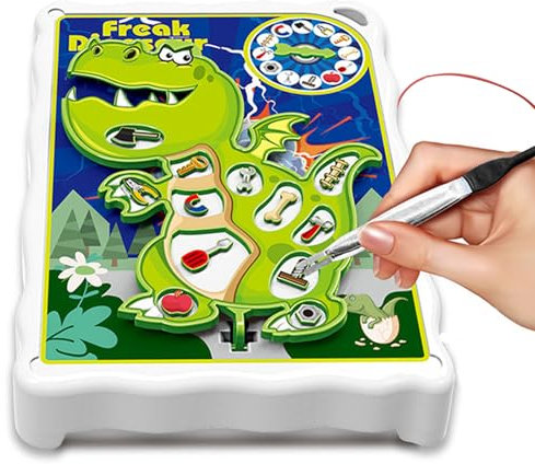 Operation Brettspiele, Touch Training Game, Nutzen sie Pinzetten und Fun-Teile für Lustige Geschicklichkeitsspiele, Kinderspiele für 1 Oder Mehr Spieler Geeignet, Lernspielzeug ab 3 Jahre und Höher