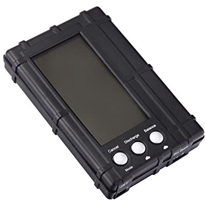 Tdkjfoutr 1 Piece Battery Balancer 3-In-1 Battery Balancer Electric Accessories LCD Screen Display Battery Tester Li-Polymer Battery Discharger Meter