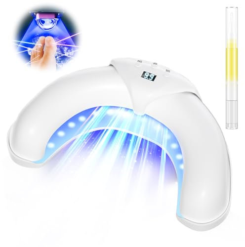 2025 Nail Laser Fungs Device 【99% Fungal Infection Eliminated in 3 Minutes】 Fungal Nail Laser Treatmen Device,905nm Infrared Light 470nm Blue