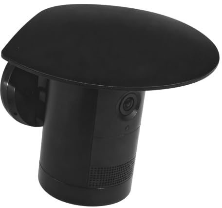 Sun Rain Shade Cover for Ring Outdoor Cam Plus Black Outdoor Camera Shield | Weatherproof Shield Security Camera Sun Rain Cover Weather-Resistant Rain Cover for Resistant UV, Easy to Install