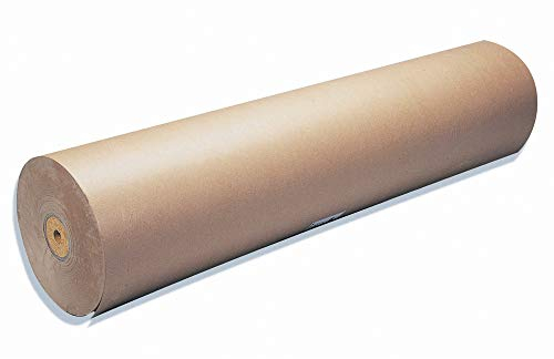 Clairefontaine 395771C Rolle Kraftpapier (ideal für Trockentechnicken, 10 x 1 m, 60 g) braun