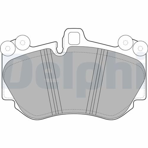 Delphi LP2116 Brake Pad