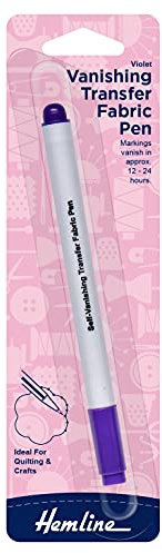 Hemline Transfer Fabric Pen Purple H289