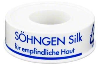 SÖHNGEN SILK 1,25 cmx5 m Heftpflaster 1 St