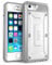 SUPCASE Unicorn Beetle Pro Heavy Duty Full-body Rugged Hybrid Protective Cover with Belt Clip Holster for Apple iPhone 5S, White/Gray
