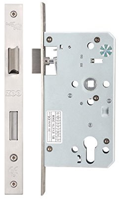 Zoo ZDL7260ESC Mortice Escape Lock Door Case Body 60mm Backset Satin Stainless Steel