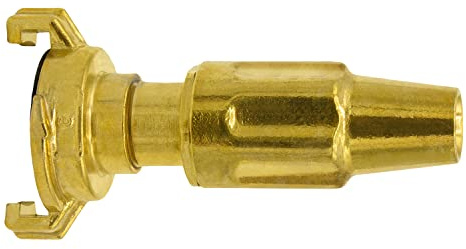 VARIOSAN Schnellkupplung Spritzdüse 12449, 1/2, Messing blank, System Geka