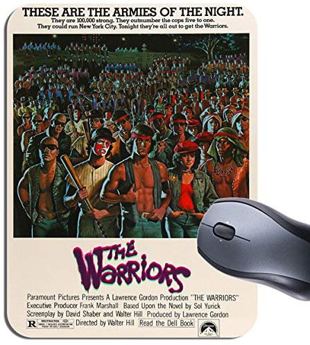 The Warriors Movie Poster Mouse Mat Vintage Cult 1970's NYC Film Mouse Pad