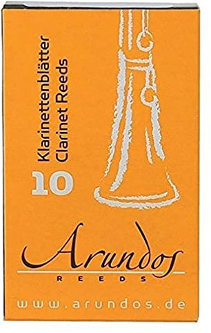Arundos Blatt BB-Klarinette Aida, 10er Packung, deutscher Schnitt, Size 2