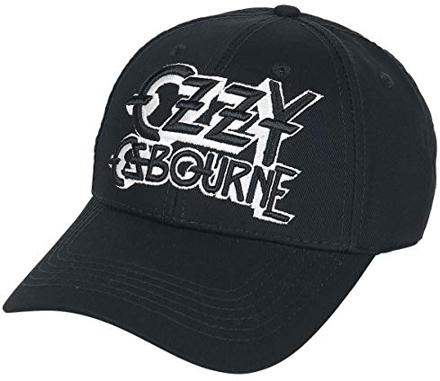 Ozzy Osbourne Logo - Baseball Cap Unisex Cap schwarz, 100% Baumwolle, Band-Merch, Bands