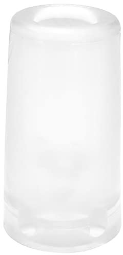 WAGNER Bodentürstopper/Wandtürstopper VULKANO BIG - Durchmesser Ø 40 x 73 mm, Puffer aus hochwertigem Vollgummi, transparent, zum Schrauben - 15207421