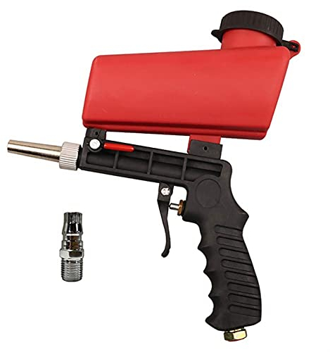 YZDKJ Sandblaster Sand Blaster Kit, Soda Sabbia sabbiatura Strumento Spray per compressore d'Aria, Blaster Sabbia Portatile