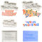 Rolin Roly 4 Pcs Buchstaben Fondant Form Alles Gute Zum Geburtstag Silikonform Alphabet Schokoladenform Gelee Bonbon Eiscreme Formen DIY Backformen für Kuchen Dekoration