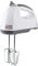 Handmixer, 180W Handrührer Küchenmixer Elektrisch mit 2 Rührbesen und 2 Edelstahl-Knethaken Handmixer mit 7 Geschwindigkeiten für Küche Zuhause Restaurant Grau(Grau)