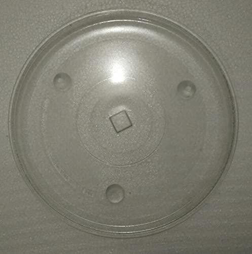 VLIZO 28 cm de Calidad de Espesor microondas Horno de Cristal Placa giratoria antujano Cuadrado Antico de Vidrio Plato Cuadrado