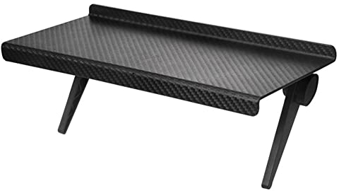 Verstellbare TV-Bildschirm-Ablage, Bildschirm-Aufbewahrungsregal, faltbar, Monitor-Oberregal, stanzfreies Display-Regal, für Computer-Desktop-Ständer, Monitorhalterung, Heimaufbewahrung