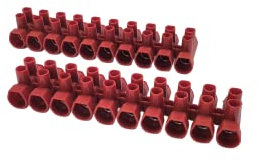 RASMACOR | Pack 2 Regleta conexion 35mm² para Cables con Cubierta Protectora | Nuevo Formato 12 Polos | Terminal de conexión | Empalme Cable electrico | Tekox Pro 35mm²