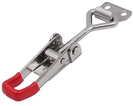 2PCS Adjustable Toggle Clamp 4001 Hand Tool Quick Release Heavy Duty Capacity Latch Type for Door Box Case Trunk