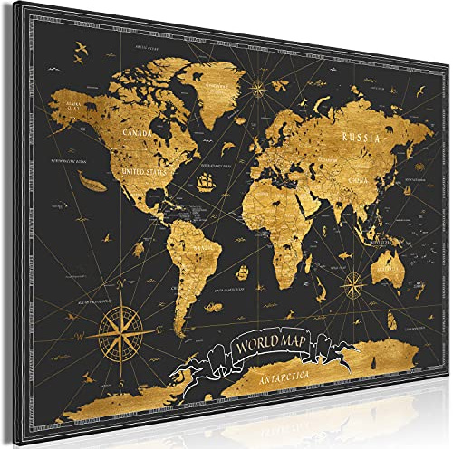murando - Pinnwand Memoboard Pinboard, 120x80 cm, Geschenkidee, Wohnzimmer | Kombiniert Pinnwand und Wandbild, praktisch und dekorativ, ideal fürs Büro oder Wohnzimmer, inspirierend, langlebig, stilvoll