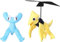 2 Pcs Rainbow Friends Chapter 2 Kuscheltiere 9.8 Inch Plüschtier Anime Kawaii Plush Stofftier Cute Plushies Plüschtiere Monster Plüschkissen Halloween Weihnachten Geschenke für Kinder (Cyan+Yellow)