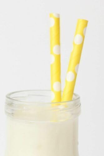 ELMAZEN Paper Straws 25pcs, Biodegradable Recyclable Drinking Straws for Wedding | Birthday Party Straws for Cocktail, Holiday, Coffee, Soda, Baby Shower Suppliers. (White Green and Red Chevron)