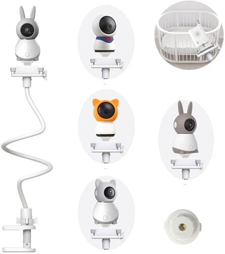 Derebir Babyphone Kamera Halterung Baby Kamera Halterung Kompatibel mit für BOIFUN/DEATTI/ieGeek/jeeber-VB805PRO/GHB/LAXIHUB-P2T /P2F Babyphone Halterung Kompatibel für die meisten Babyphone