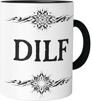 Urban Backwoods DILF Tasse mit Spruch Kaffeetasse