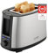 TZS First Austria 2-Scheiben Toaster | Selbstzentrierfunktion | 7 Bräunungsstufen | Auftau- und Aufwärmfunktion | Brötchenwärmer | 650-750W