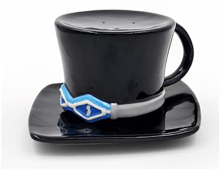 FIYSON One Piece Taza, Anime Luffy Sombrero de Paja Tazas de Café, Taza de Té de Cerámica Hecho a Mano de Dibujos Animados Anime Milk Mug Cup, Regalo para Navidad, Cumpleaños, Aniversario, Ventilador