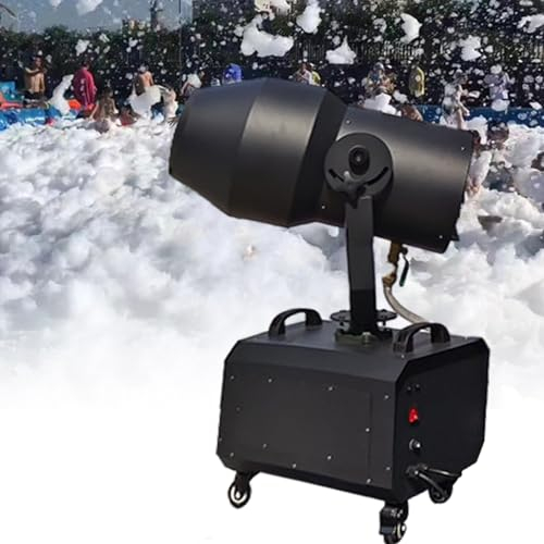 Foam Machine For Outdoor Parties | High Power Stage Effect | Shaking Head DJ Equipment For Christmas Atmosphere | 60㎡ Area Coverage | 6-8M Distance
