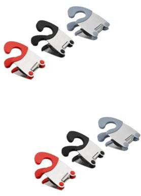 Cabilock Lot De 2 Pinces À Casseroles Repose-cuillères Support Pour Ustensiles De Cuisine Cuillère Louche Spatule Pince Pour Casseroles 3 Pièces X 2