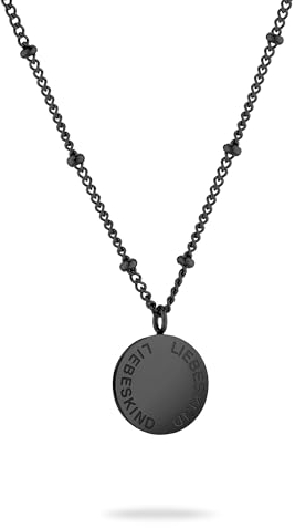 Liebeskind Berlin Halskette LJ-1536-N-46 IP Black