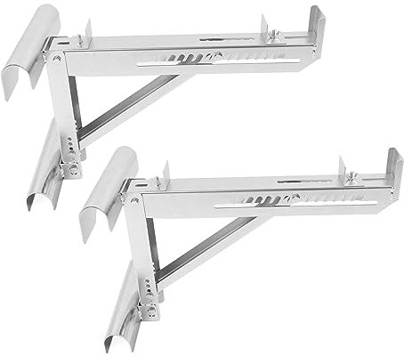 Adjustable Ladder Jacks, 2 Ladder Jacks Scaffold Bracket,Alloy Steel Load Bearing Brackets, for Platforms Up to 20in, Walls, Ceilings, Window