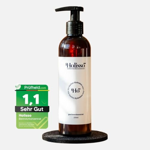 Elektrolytkonzentrat [100 % Natürlich & Ohne Zusätze] – Flüssige Elektrolyte zur Hydration – Hochdosiert mit Magnesium, Kalium, Natrium & Chlorid – 200+ Portionen – Made in EU